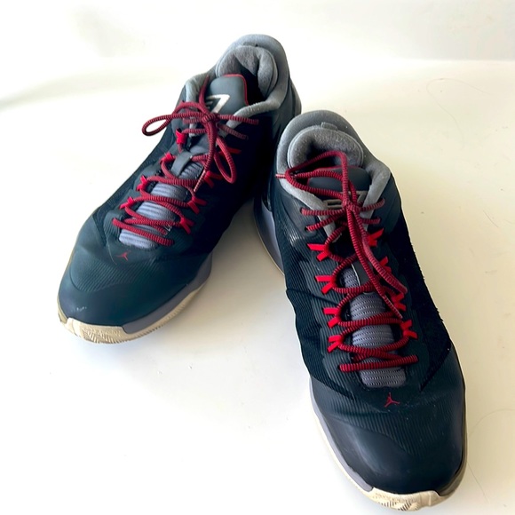 Nike Other - Original Nike Air Jump Man logo Black & Red men’s Shoes, gently preloved.Size 12